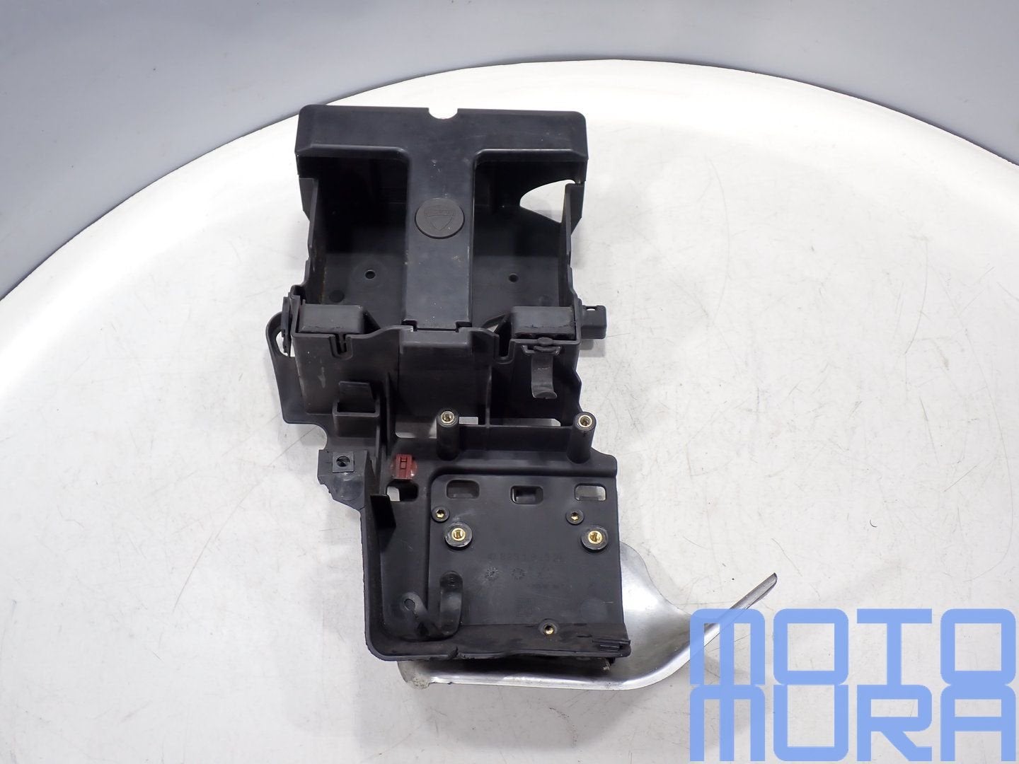 Ducati 848 EVO 2011 - 2013 accubak accuhouder 1098 1198, Motoren, Gebruikt, -, -, Ophalen of Verzenden