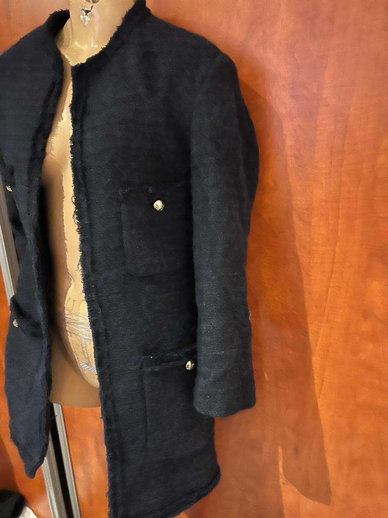 MNG jas tweed maat xs Origineel zgan, G, Blauw, Ophalen of Verzenden, Zo goed als nieuw