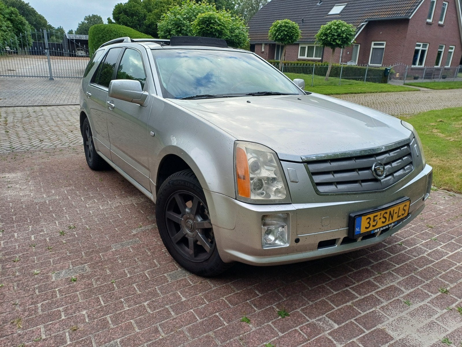 Cadillac SRX automaat, Auto's, Automaat, 2268 kg, Zwart, 258 pk