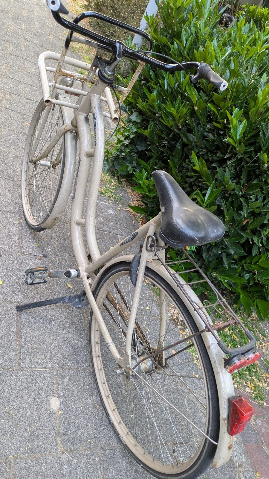 fiets, Fietsen en Brommers, Fietsen | Dames | Omafietsen, Ophalen, Zo goed als nieuw, Terugtraprem