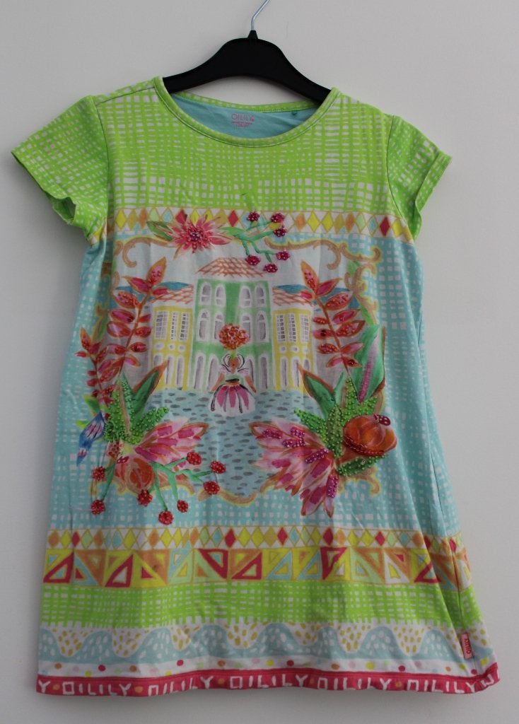 Jurk van Oilily 128, Gebruikt, Meisje, Oilily, Ophalen of Verzenden