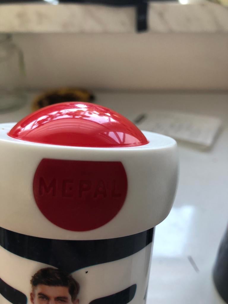 Max Verstappen drinkbeker - Mepal, Kunststof, Ophalen of Verzenden, Meerkleurig, Overige merken