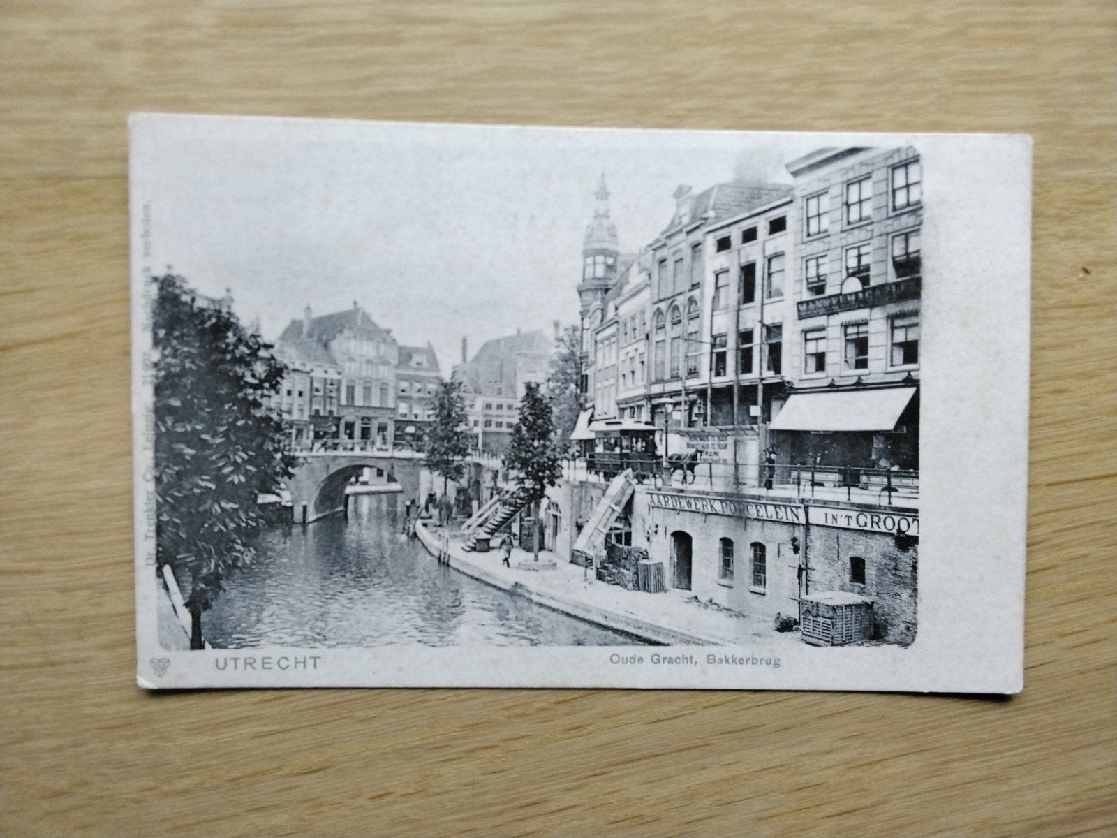 Utrecht, Oude Gracht/Bakkerbrug., Verzenden, Voor 1920, Ongelopen, Utrecht