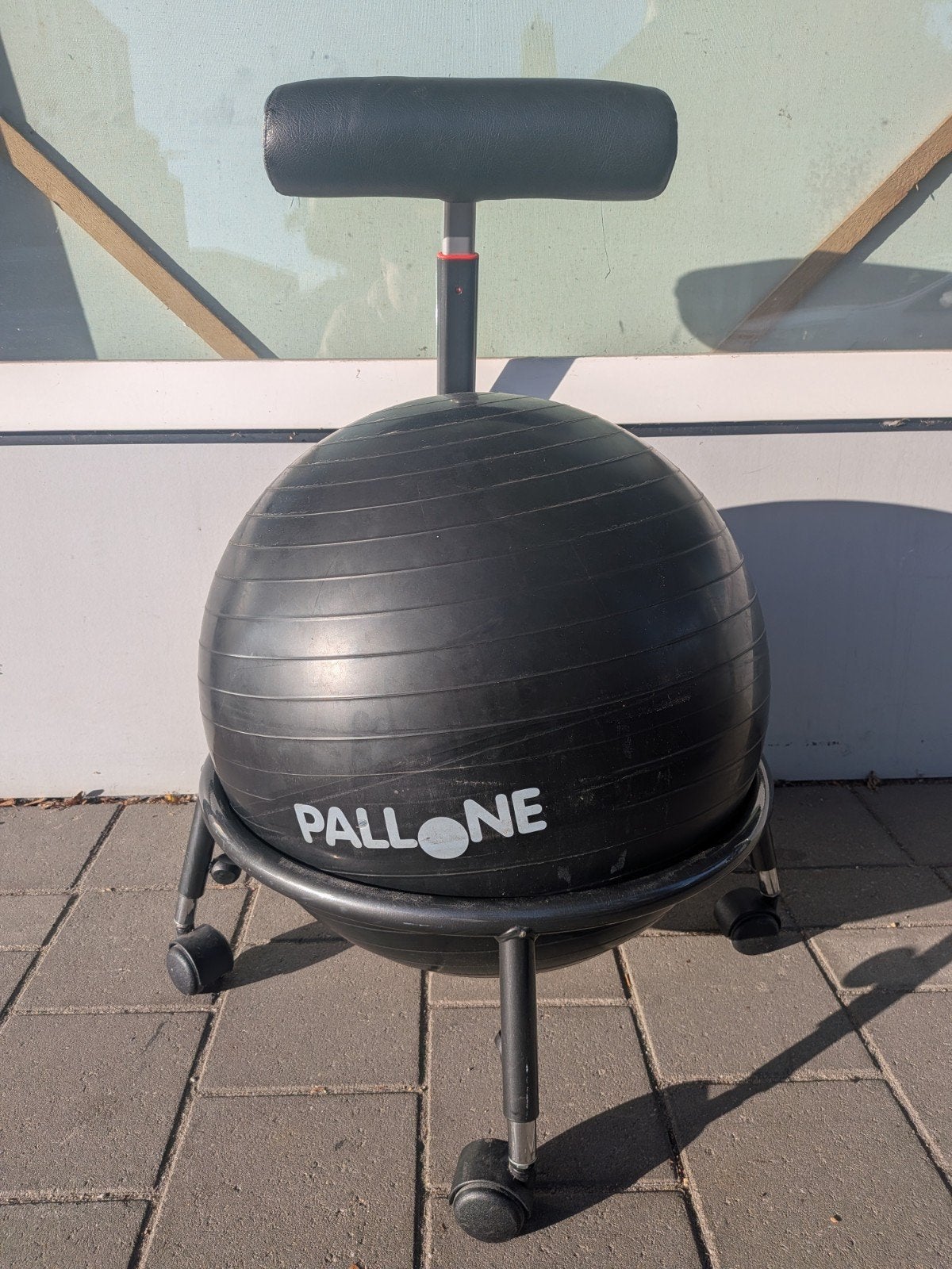 PALLONE Ergonomische Zitbalstoel – Bureaustoel met Rugsteun, Gebruikt, Pallone, Balstoel, Zwart