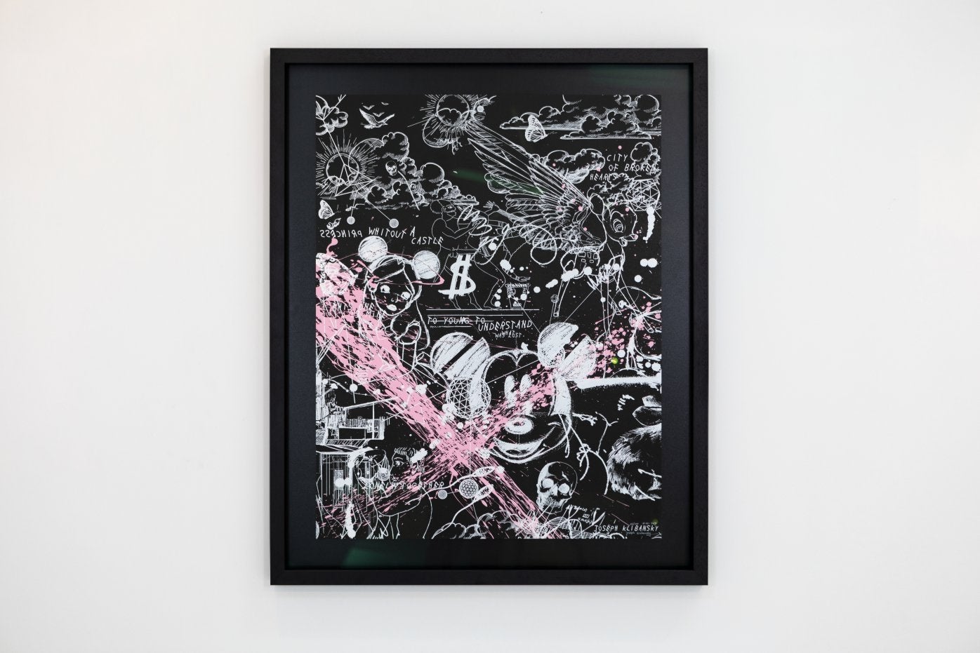 Joseph Klibansky - Caught Up In A Dream (54/100), Ophalen, Overig onderwerp, Echtheidscertificaat, Gemengde techniek