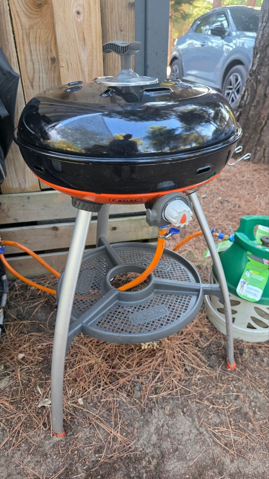 Cadac Carri Chef 2 met Paella pan 50, Skottel Top en BBQ Gri, Ophalen, Gebruikt