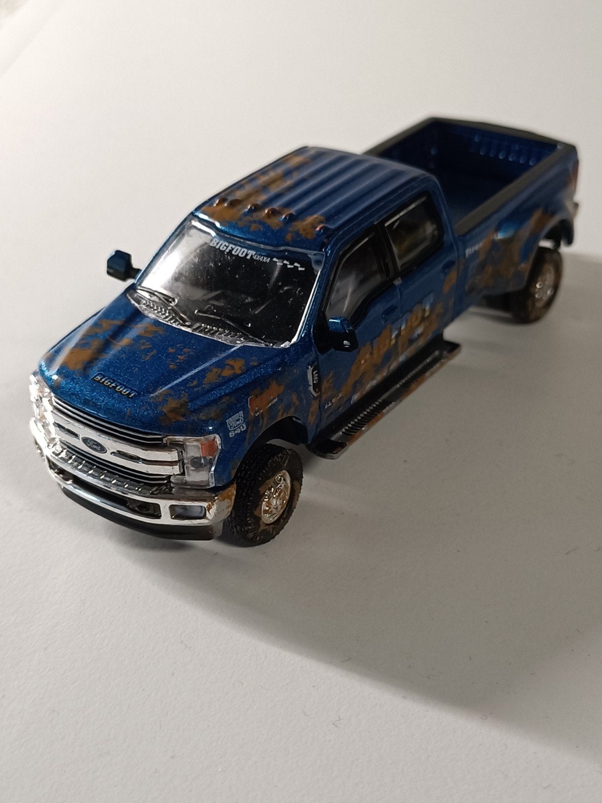 Greenlight Ford F-350 Bigfoot Dually - Modelauto, Ophalen of Verzenden, Zo goed als nieuw, Auto