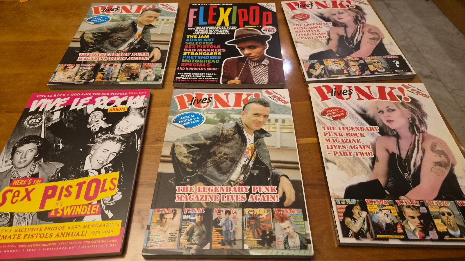 Punk Lives! & Vive Le Rock! Tijdschriften - Complete Sets, Ophalen of Verzenden, Zo goed als nieuw, Muziek, Film of Tv