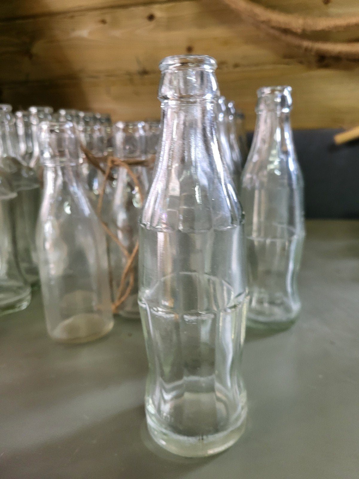 oude cola en sinas flesjes, Verzamelen, Glas en Borrelglaasjes, Ophalen of Verzenden, Gebruikt, Overige typen