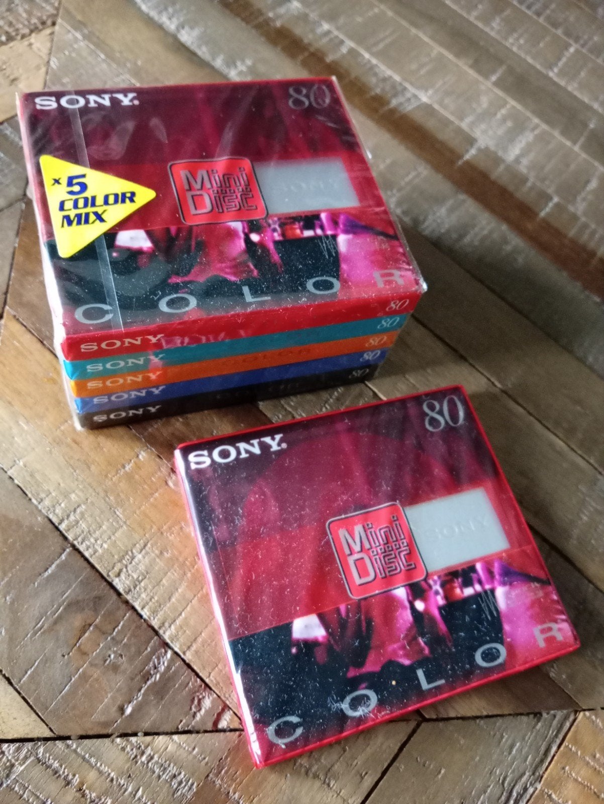 Sony Minidisc. 6 stuks. Sealed !, Ophalen of Verzenden