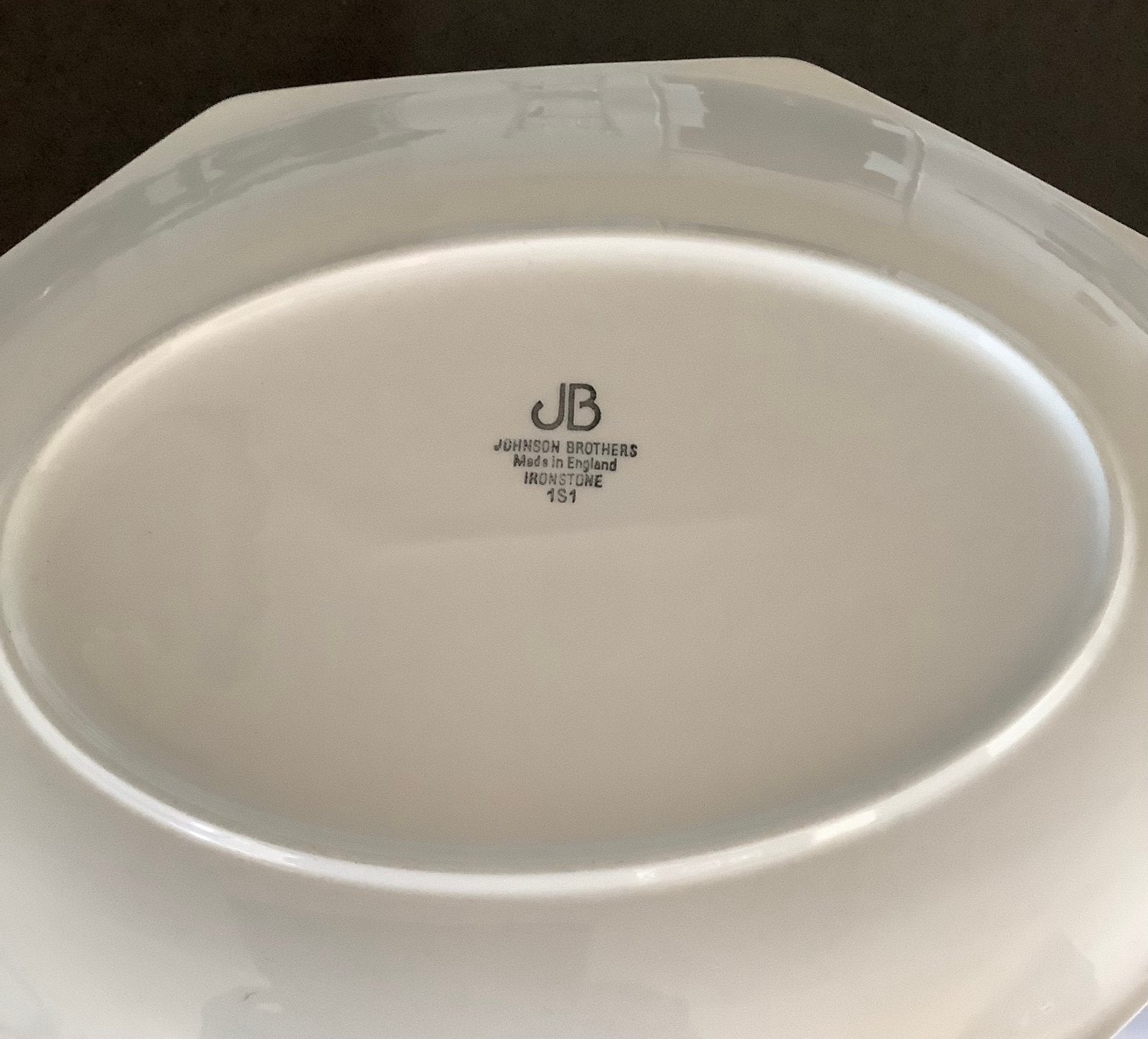 Aardewerk schaal Ironstone van Johnson Brothers, Ophalen, Overige stijlen, Aardewerk, Schaal of Schalen