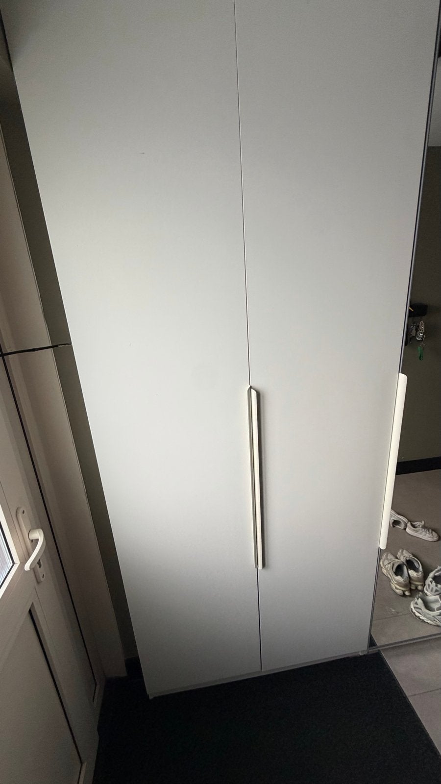 Ikea Forsand Witte deuren 50x229 cm (2 stuks), Ophalen, Minder dan 50 cm, Gebruikt, 200 cm of meer