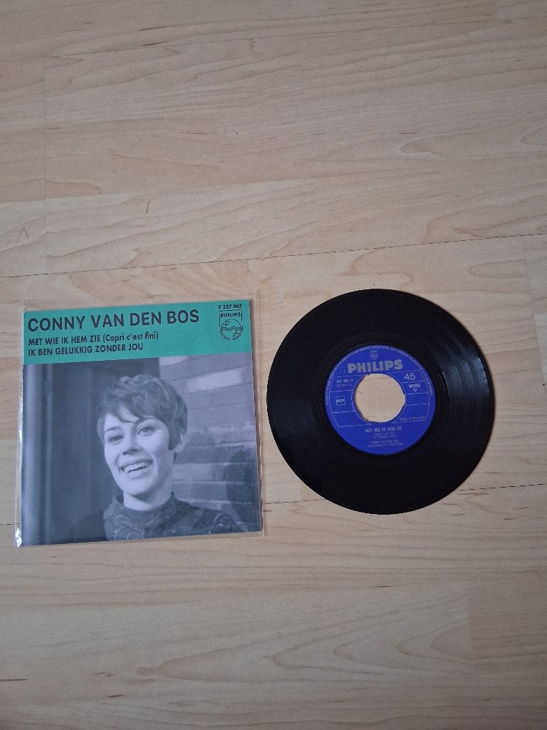 Conny van den Bos, Cd's en Dvd's, Vinyl Singles, Ophalen of Verzenden, Gebruikt, Pop