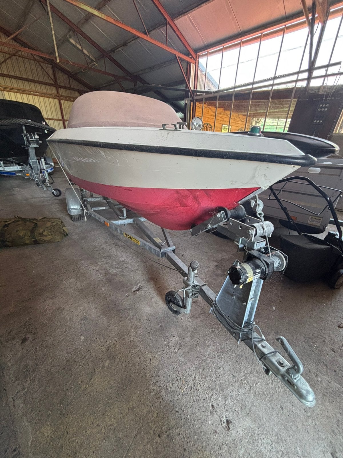 Ilver boot plus trailer, Ophalen, Overige merken, Gebruikt, 6 m