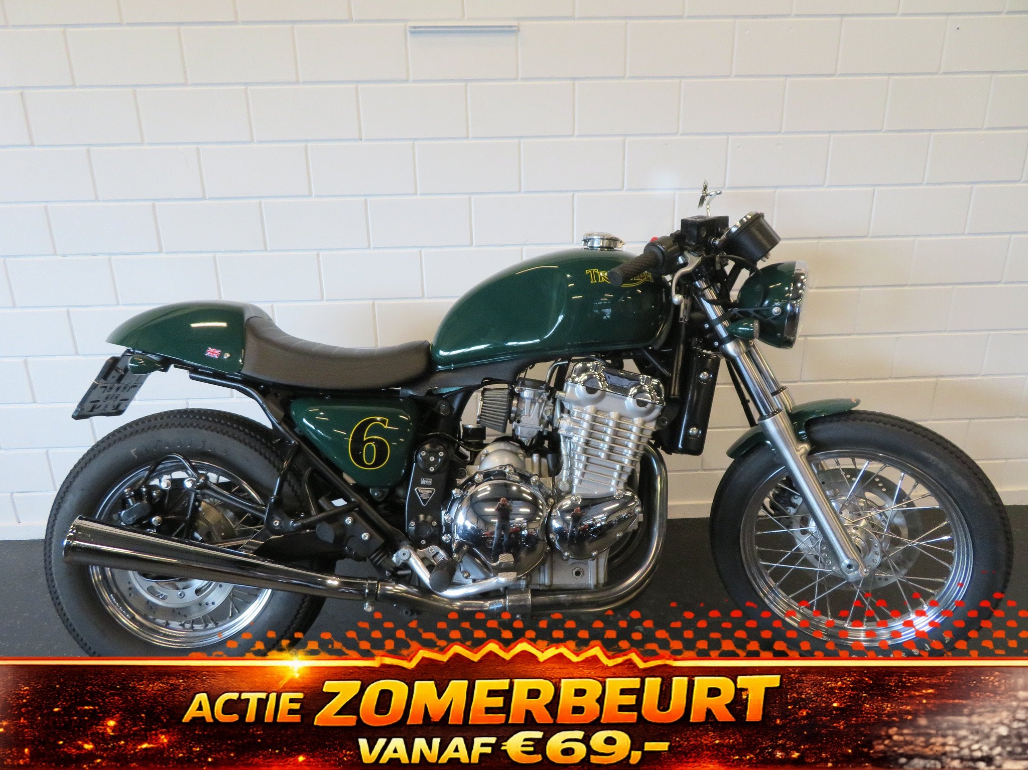 Triumph THUNDERBIRD 900 SPORT NIEUWSTAAT! (bj 2003), Motoren, Motoren | Triumph, Bedrijf, Naked bike