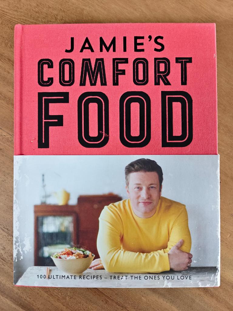 Jamie Oliver Jamie’s Comfort Food hardcover kookboek Engels, Gelezen, Verzenden, Tapas, Hapjes en Dim Sum, Jamie Oliver