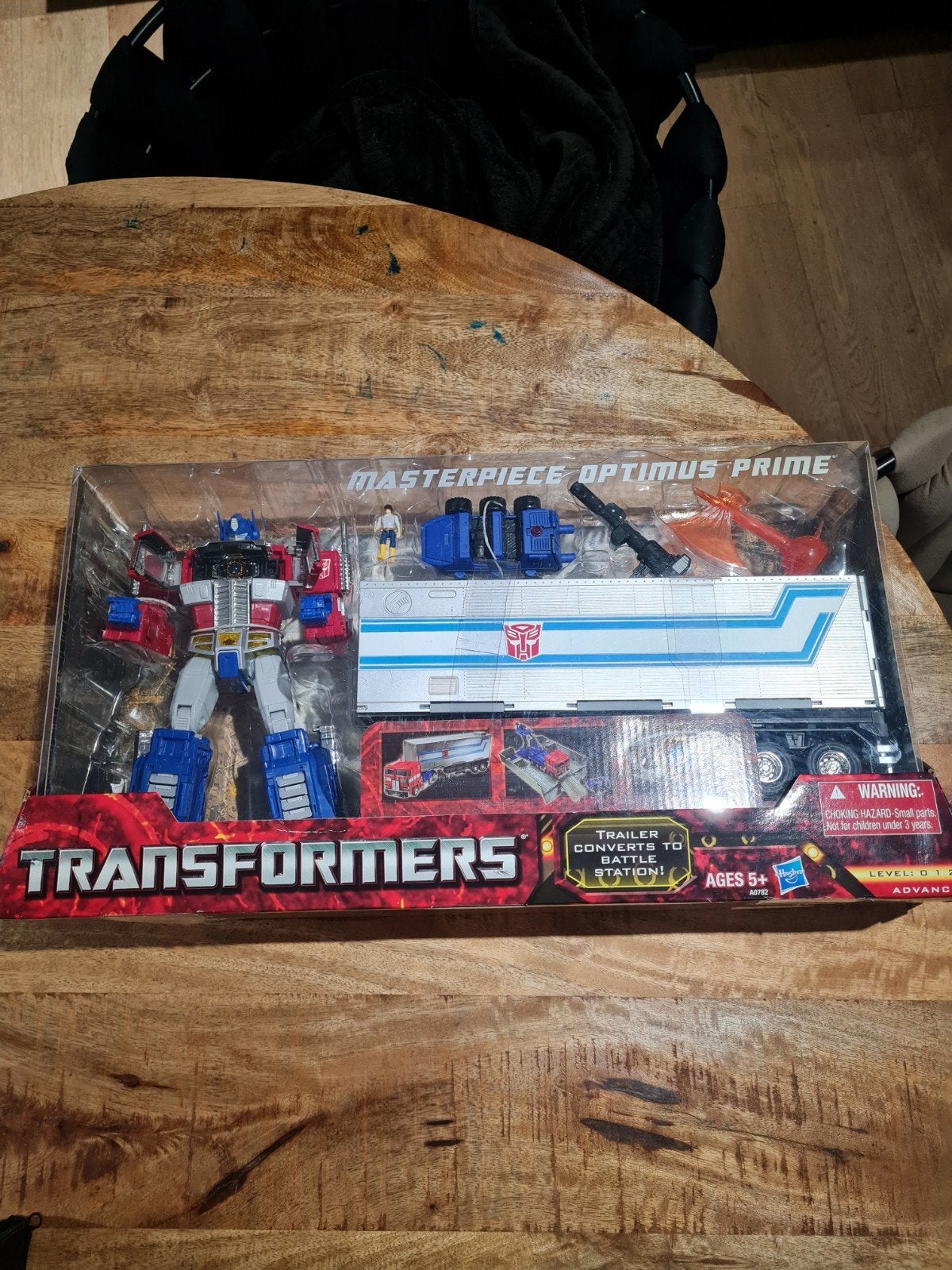 Transformers Masterpiece Optimus Prime, Overige generaties, Verzenden, Zo goed als nieuw, Autobots