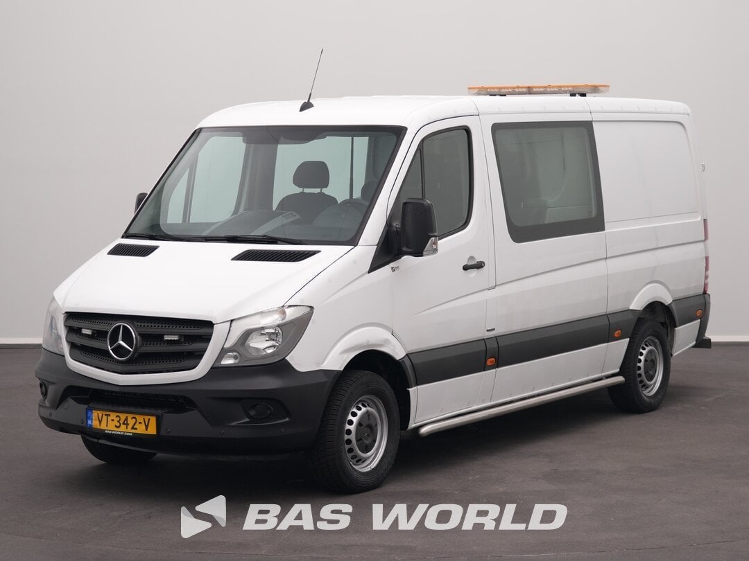 Mercedes Sprinter 313 CDI Dubbelcabine L2H1 Trekhaak DC Doka, Automaat, Euro 5, Gebruikt, 4 cilinders