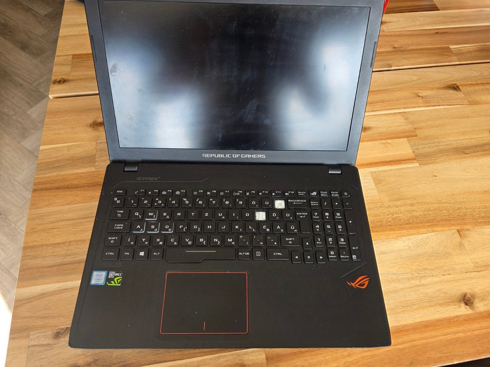 ASUS GL553V Gaming Laptop - Voor onderdelen/reparatie, Computers en Software, Windows Laptops, Ophalen, Gebruikt