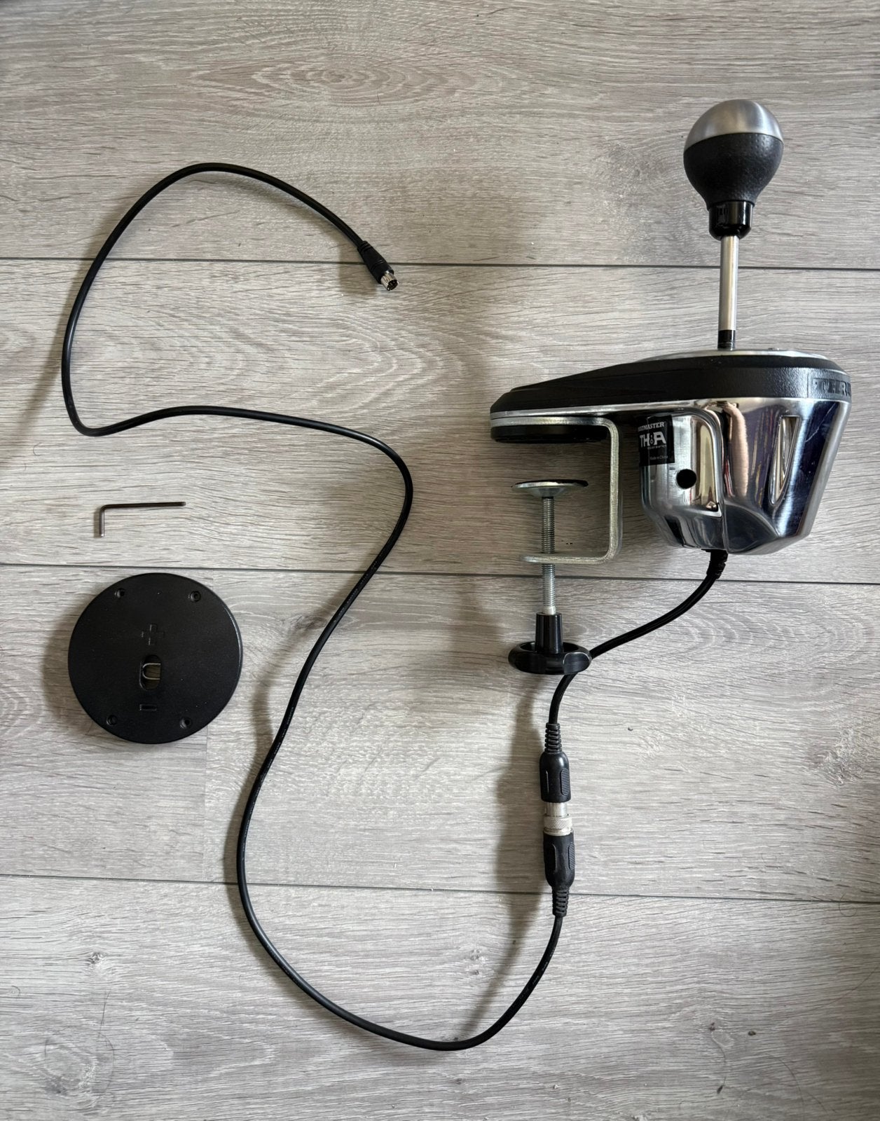 Thrustmaster TH8A Add-On Shifter, Ophalen of Verzenden, Gebruikt, Stuur of Pedalen