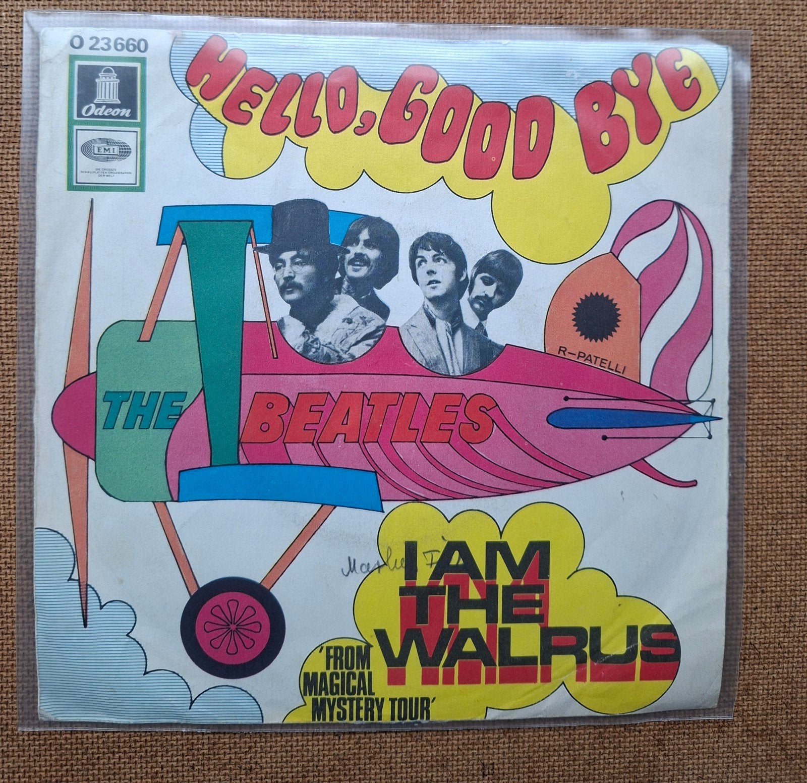 Beatles  - Hello goodbye  - Single is TOP, Cd's en Dvd's, Ophalen of Verzenden, Gebruikt, 7 inch, Pop