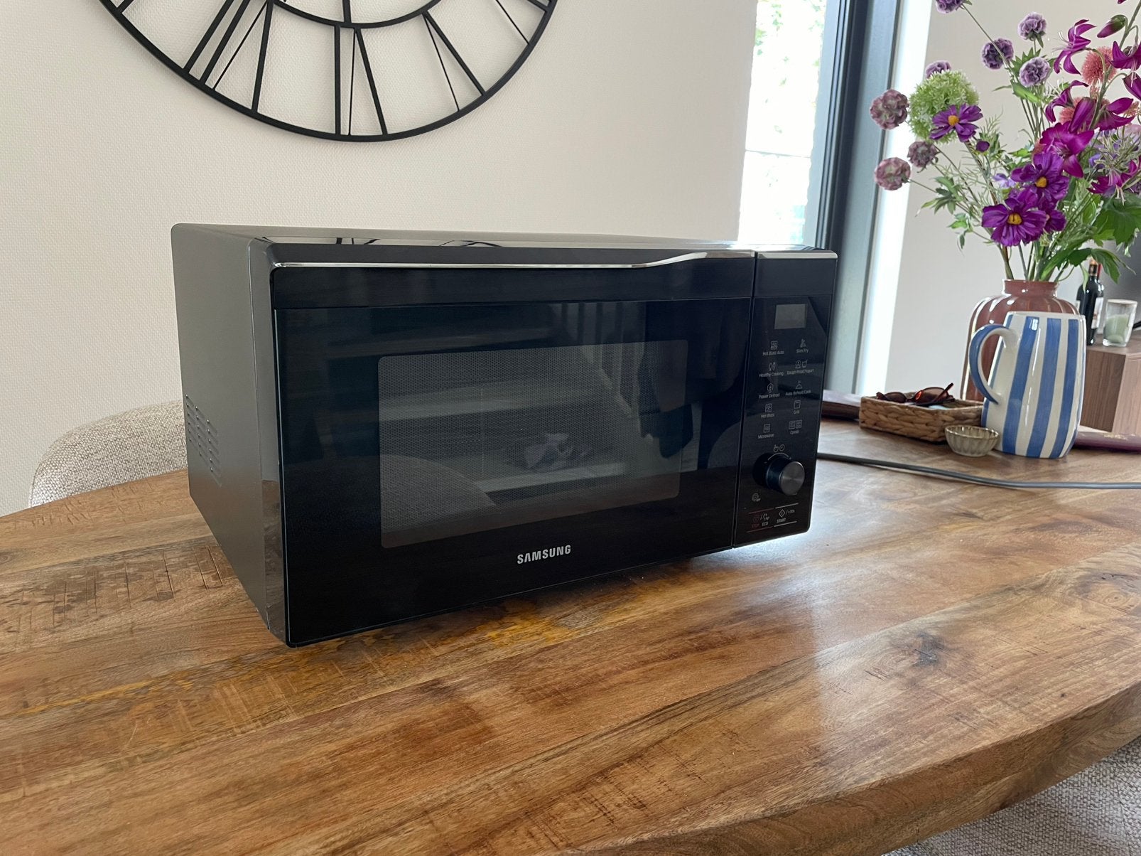 Combi oven samsung MC32K7055CK/EN, Witgoed en Apparatuur, Magnetrons, Ophalen, Combimagnetron, Hete lucht, Zo goed als nieuw