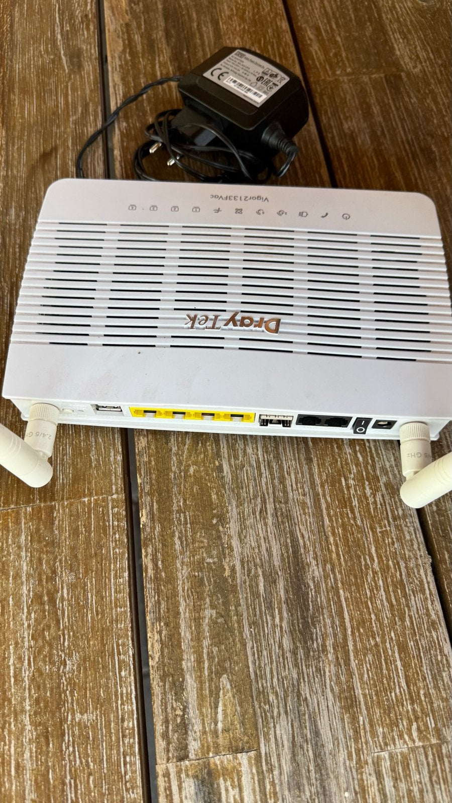 DrayTek Vigor2133FVac Router met modem, Ophalen of Verzenden, Gebruikt, Router met modem