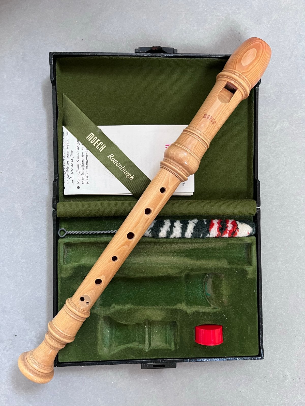 Moeck Rottenburgh nr. 239 Altblokfluit - Prachtige klank, Ophalen of Verzenden, Zo goed als nieuw, Overige typen, Met koffer, hoes of etui