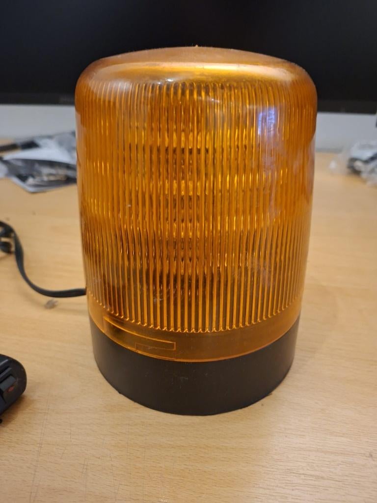 LED Zwaailicht zwaailamp magneet R65 ZGAN met Strobos, Ophalen of Verzenden, Zo goed als nieuw