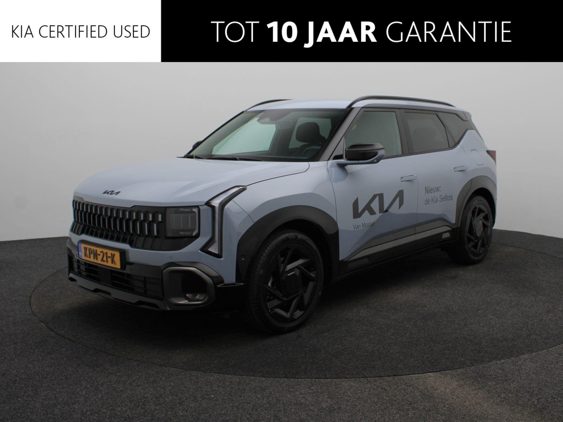 Kia Seltos 1.6 T-GDi Demo Edition | 1300kg trekgewicht Leder, Auto's, Dealer onderhouden, Euro 6, Bedrijf, 1455 kg