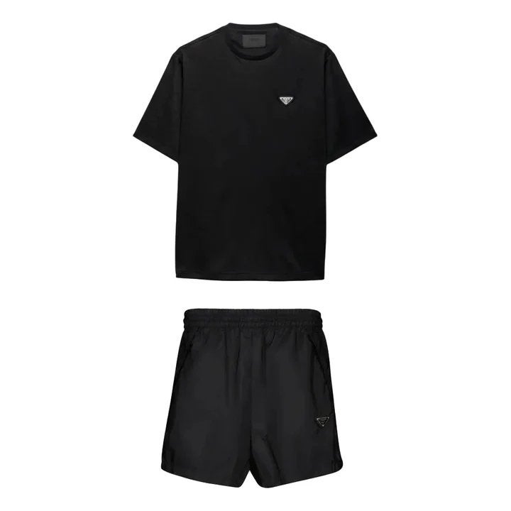 Prada Zomer Set - T-shirt & Short - Diverse Kleuren, Ophalen of Verzenden, Nieuw