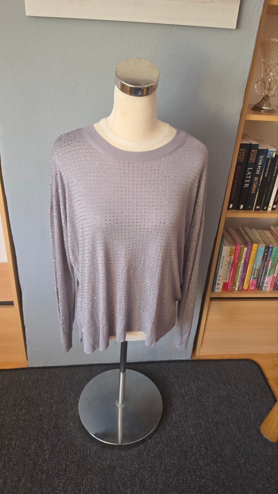 Zara trui met strass steentjes - Maat M, Maat 38/40 (M), Zara, Nieuw, Ophalen of Verzenden