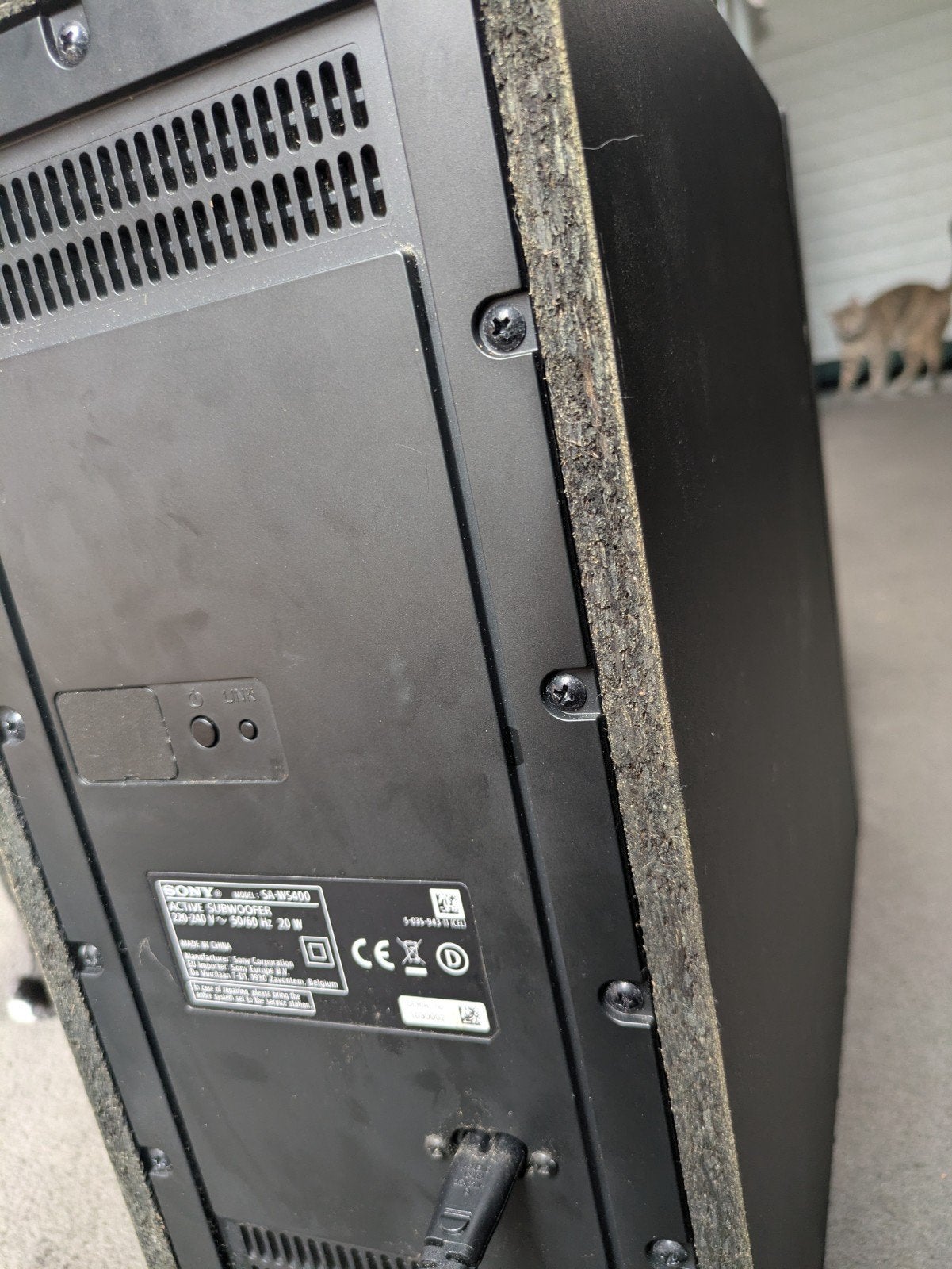 Sony SA-WS400 Draadloze Subwoofer voor HT-S400/SF400, Ophalen of Verzenden