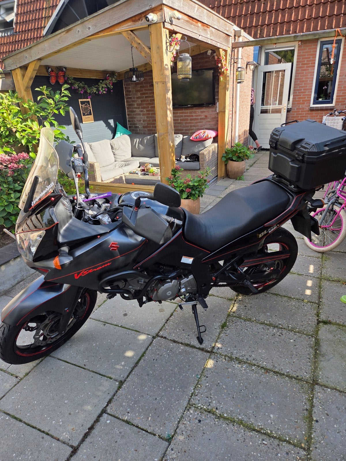 V-strom DL650, Ophalen, Gebruikt