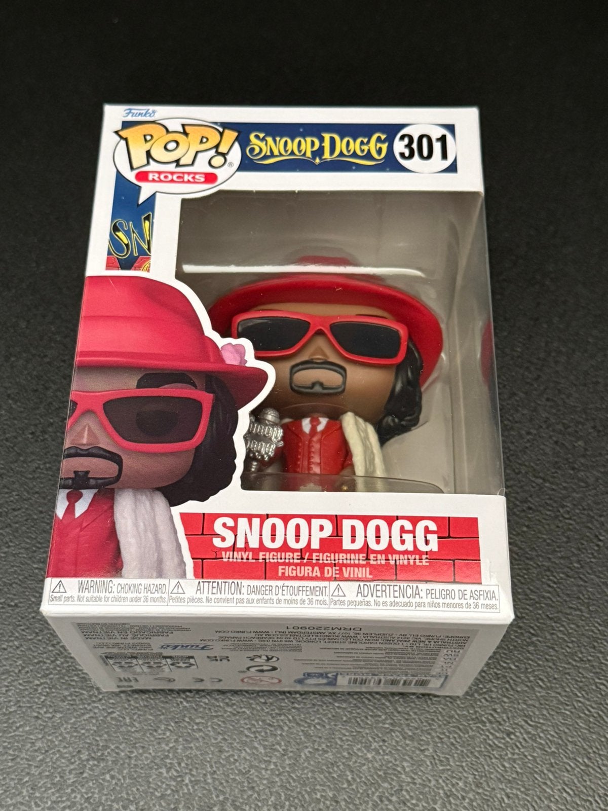 Funko Pop Rocks Snoop Dogg 301 - NIEUW, Ophalen of Verzenden, Nieuw
