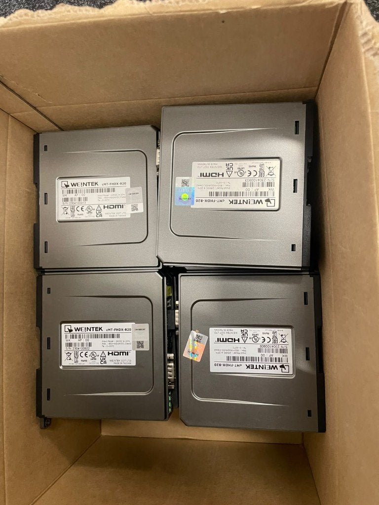 Weintek cMT-FHDX-820 plc, Ophalen of Verzenden, Gebruikt