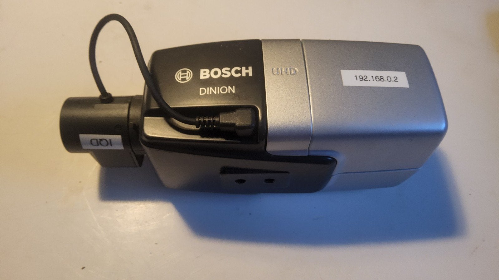 Bosch DINION IP ultra 8000 MP + Canon TF0412D F1.2 Lens (4K, Ophalen of Verzenden, Gebruikt
