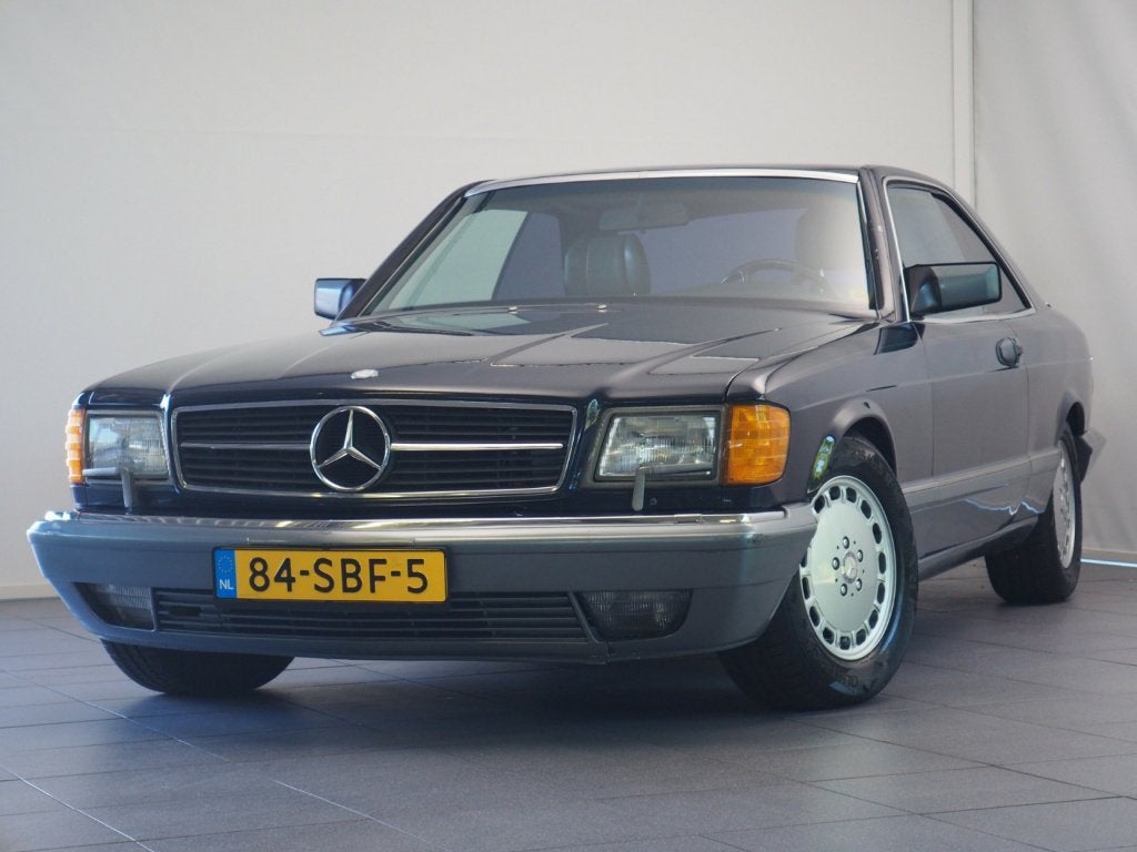 Mercedes-Benz Mercedes 1986 Blauw, Achterwielaandrijving, 8 cilinders, Grijs, Particulier