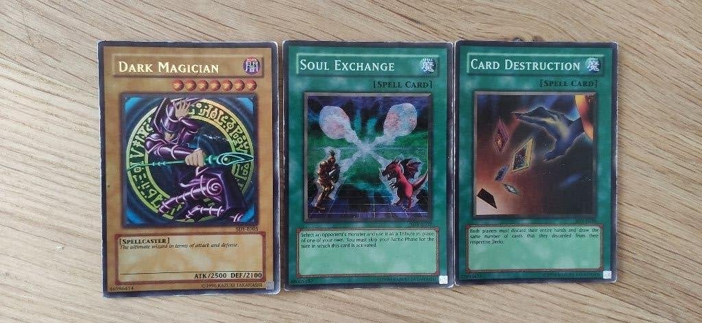 Yu-GI-Oh kaarten, Ophalen of Verzenden, Gebruikt, Meerdere kaarten