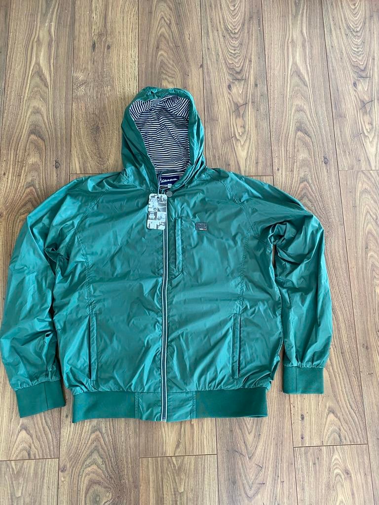 Groene jas, Ophalen of Verzenden, Zo goed als nieuw, Maat 48/50 (M), Groen