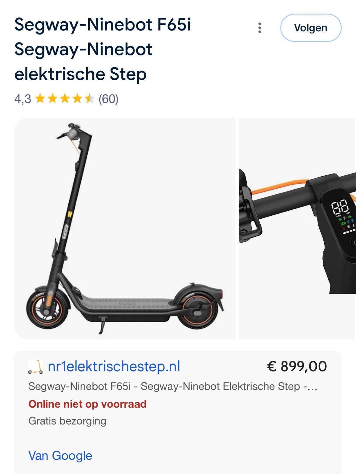 2x Segway F65 elektrische steps - Zo goed als nieuw!, Fietsen en Brommers, Steps, Ophalen of Verzenden, Zo goed als nieuw, Elektrische step (E-scooter)
