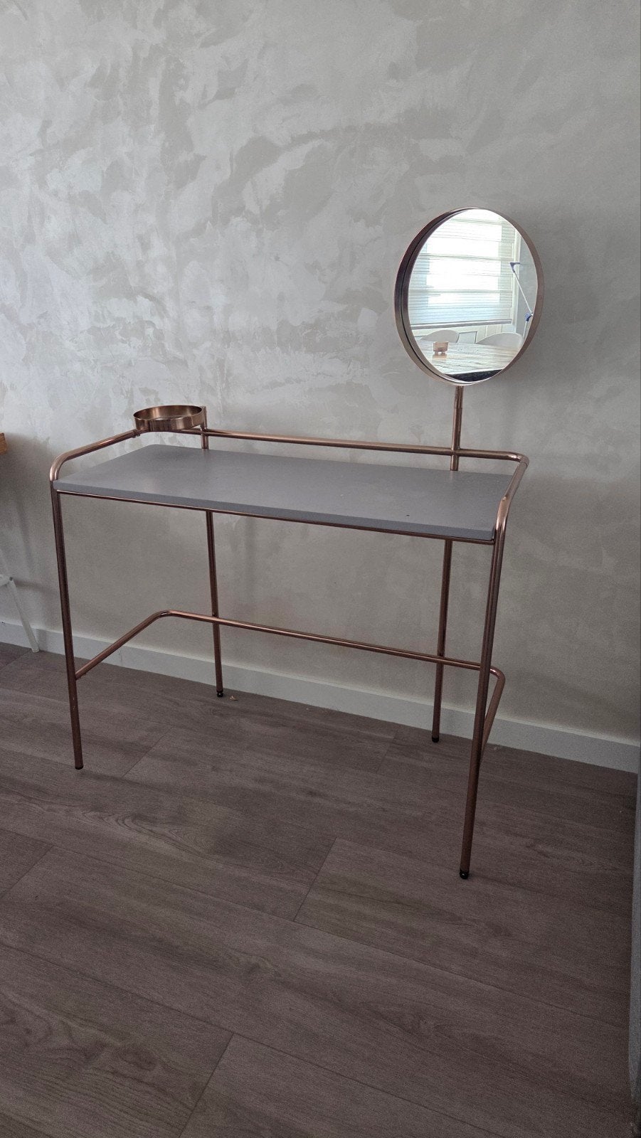 Kaptafel / make-up tafel met spiegel, Ophalen, Gebruikt, 50 tot 100 cm, Minder dan 100 cm