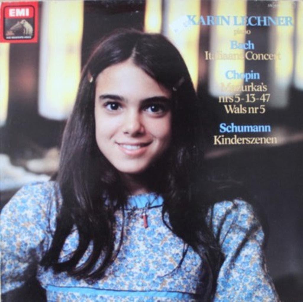 Karin Lechner – Bach  Chopin Schumann, Kamermuziek, Ophalen of Verzenden, Zo goed als nieuw, 12 inch