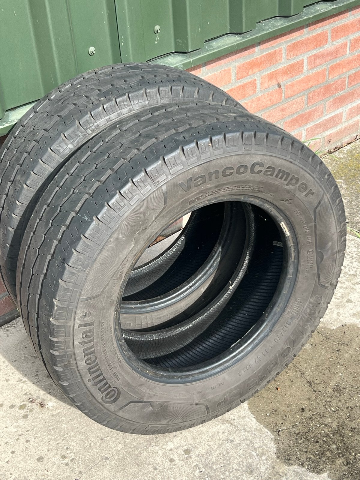 Continental Vanco Camper banden 215/70 R15 CP, Ophalen, 15 inch, Band(en), Personenwagen