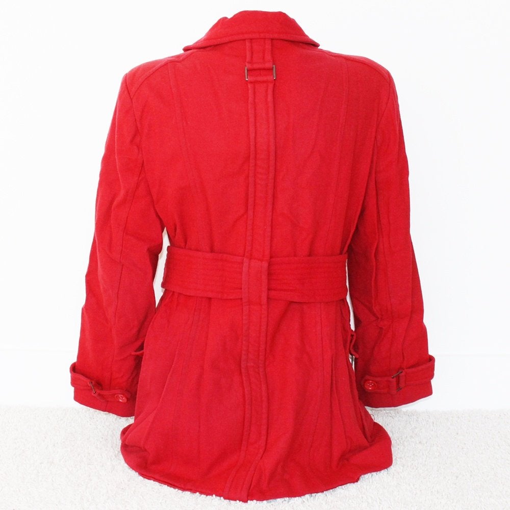 Mooie Rode LIV Vintage Dames Jas (Maat 42) - 76 € 35,-, Maat 42/44 (L), Ophalen of Verzenden, Zo goed als nieuw, LIV