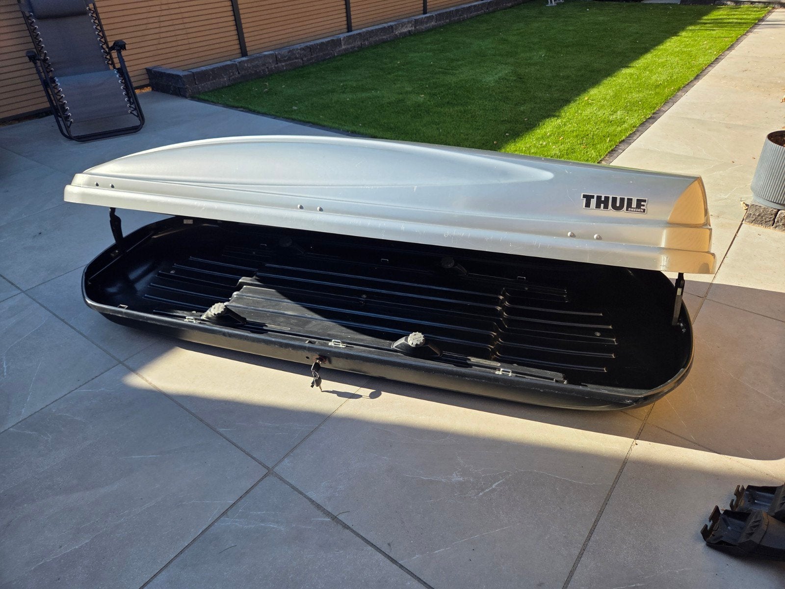 Thule atlantis 900 XXL Dakkoffer, Ophalen, Gebruikt