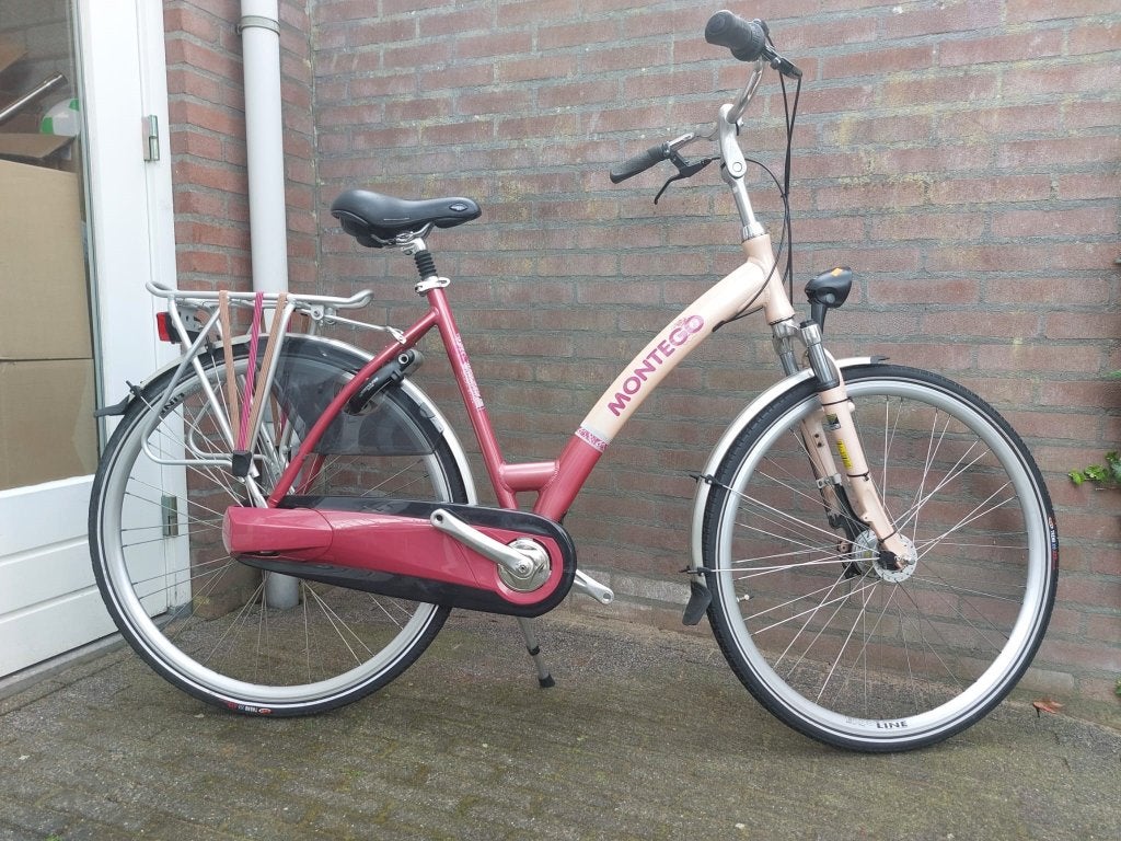 DAMES FIETS , 3 SPEED MET FRAME 53 CM ZGAN, Fietsen en Brommers, Versnellingen, Zo goed als nieuw, 50 tot 53 cm, Ophalen