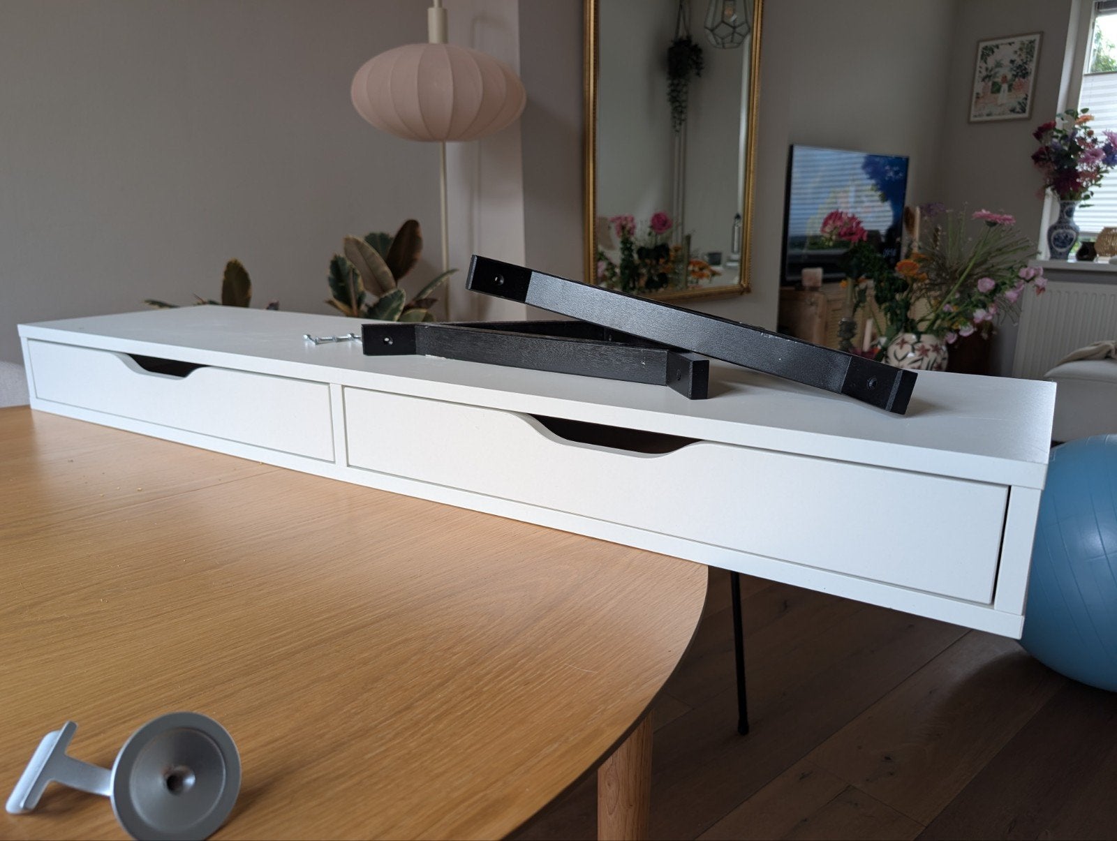 Ikea EKBY ALEX
Wandplank met lades, Ophalen, Gebruikt