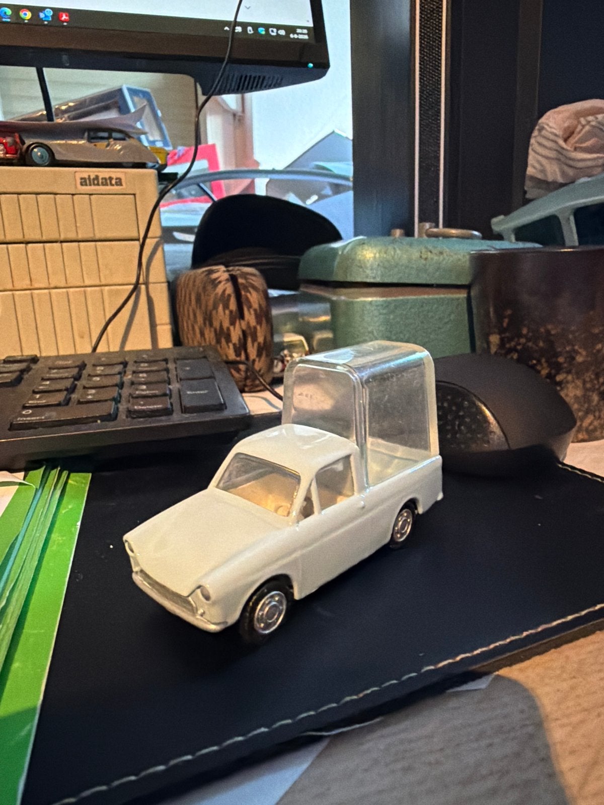 Lion Car DAF pick-up met hoge huif - Zeer mooi, Overige merken, Lion cat, Ophalen of Verzenden, Zo goed als nieuw