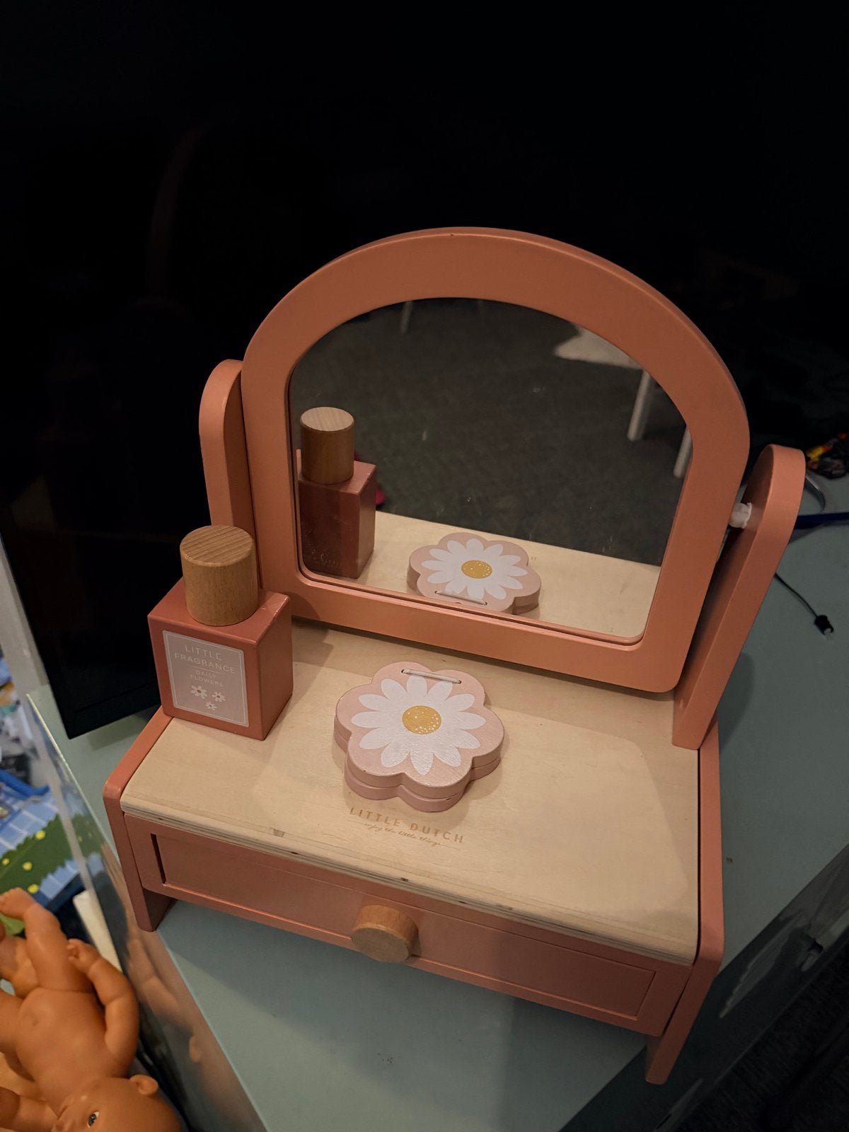 Little Dutch Houten Kaptafel, Kinderen en Baby's, Ophalen, Gebruikt, Meubelstuk of Keukentje